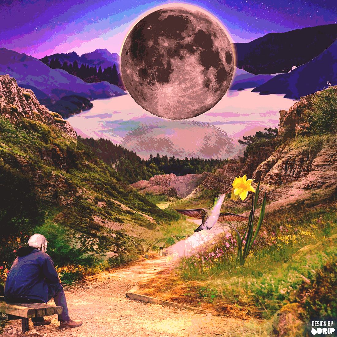Path to Paradise — original illustration by Joe Hickey