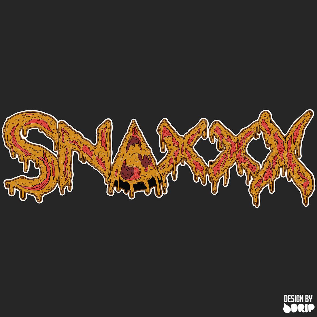 Snaxxx Pizza mark by Joe Hickey