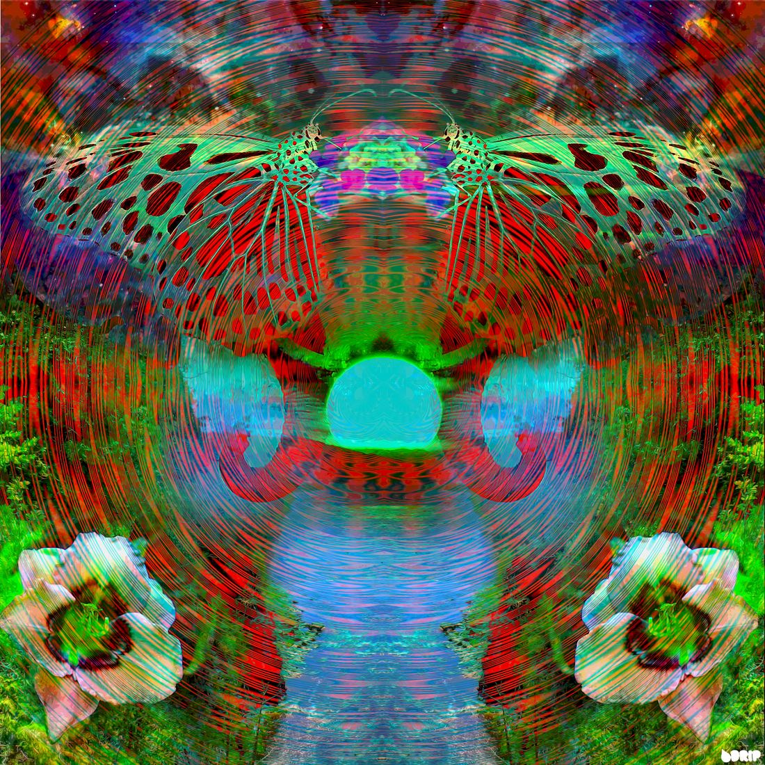 Summerswirl — original illustration by Joe Hickey